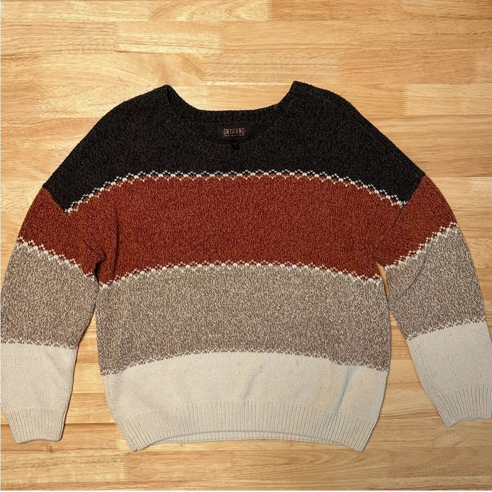 (copy)Shyanne color block Knit Sweater
